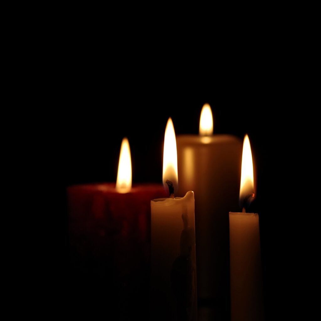 memorial candles