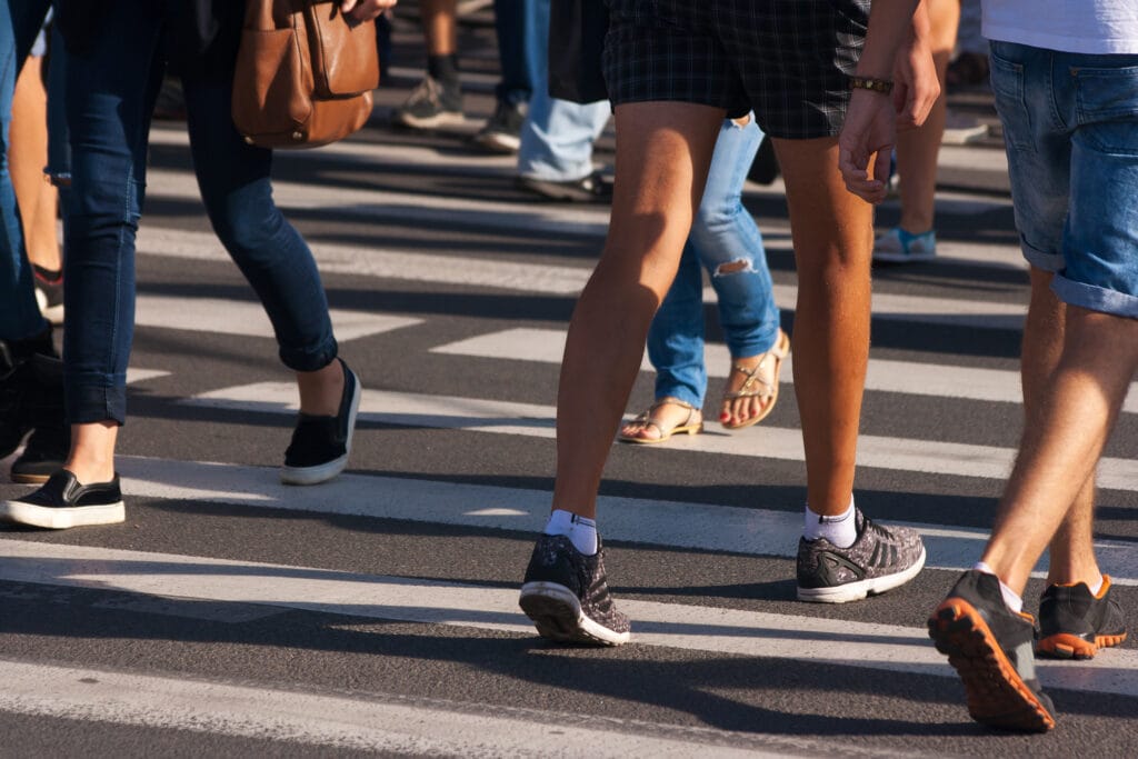 safety precautions for pedestrians