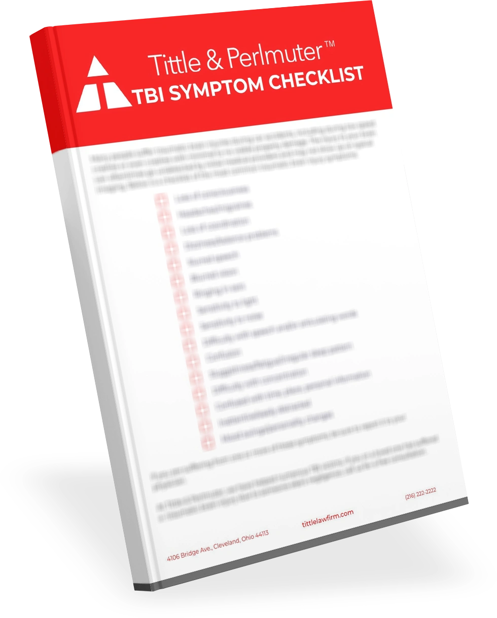 Ohio Brain Injury Symptom Checklist Cover