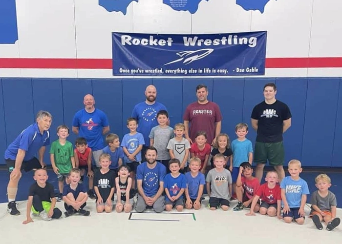 allen title community rocket wrestling