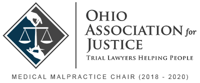 award Ohio Association for Justice - Medical Malpractice Chair