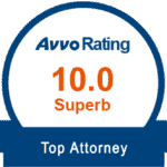 AVVO Rated 10 Top Attorney